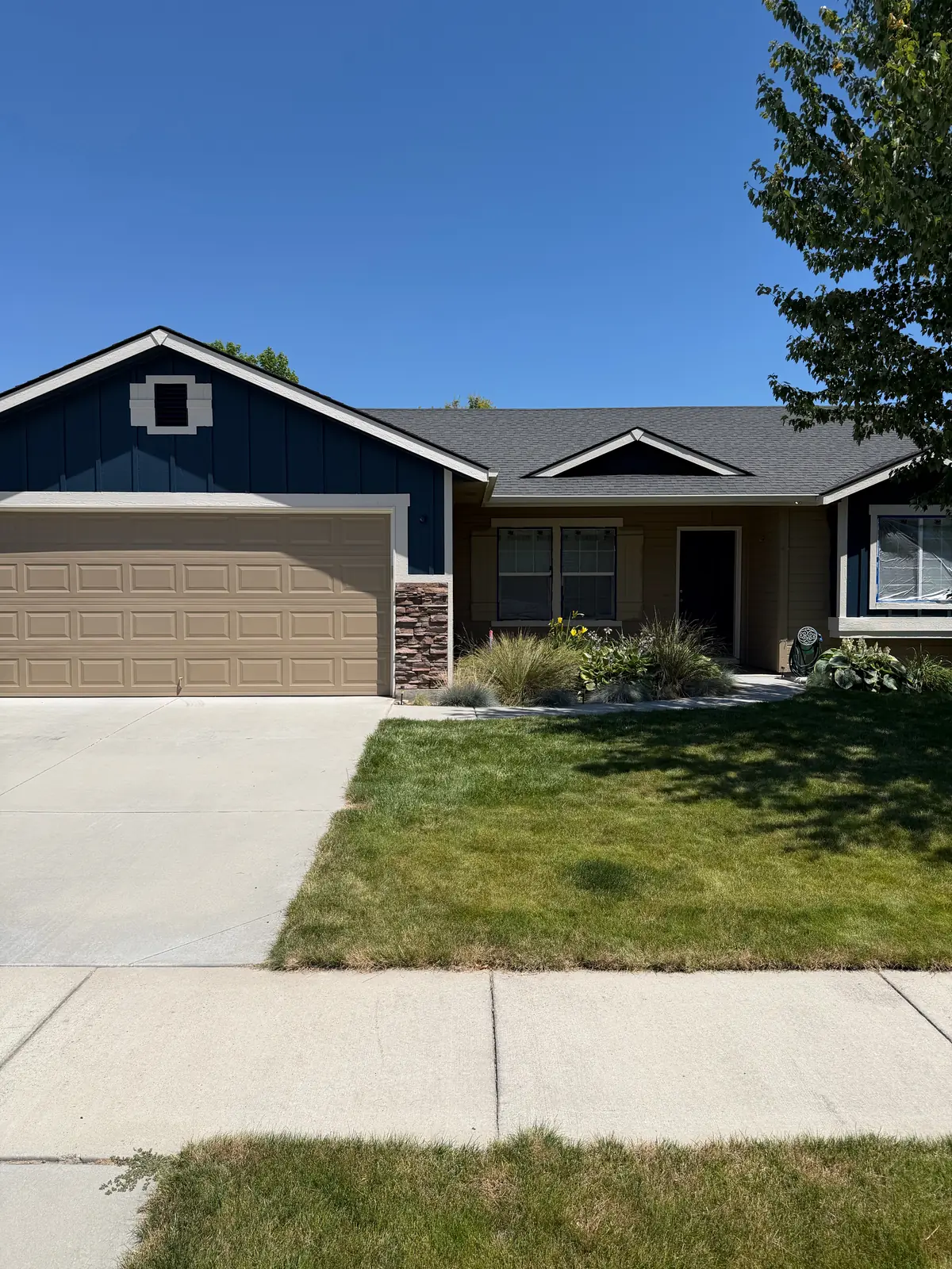 Exterior repaint in Middleton, ID by Glenn Painting Co (finished)