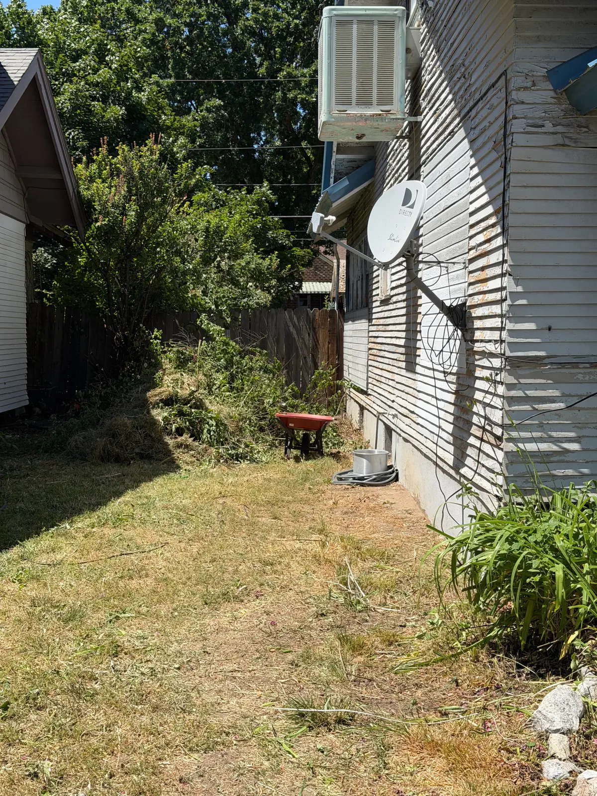 Bungalow repaint (before) in Weiser, ID by Glenn Painting Co